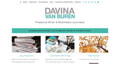 Desktop Screenshot of davinavanburen.com